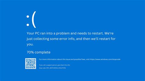 windows 10 watchdog violation.